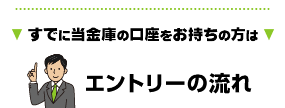 すでに当金庫の講座をお持ちの方は
